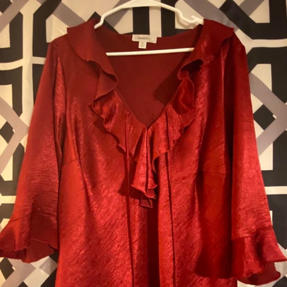 WONDERFUL RED BLOUSE